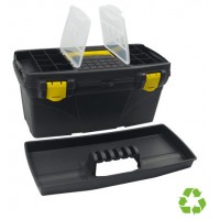 CAJA SOSTENIBLE PARA HERRAMIENTAS 19X39X18CM PP NEGRO ARCHIVO 2000 CP14901139 NE (Espera 4 dias)